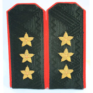 USSR infantry army General Soviet uniform Forces shoulder boards