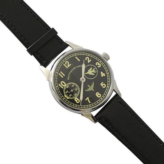 Molnija SHTURMANSKIE Jahrgang MIG transparente Armbanduhr Navigator