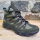 Tactical Black / Beige / Khaki boots Russian footwear Leather outdoor work Assault ankle boots