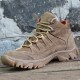 Tactical Black / Beige / Khaki boots Russian footwear Leather outdoor work Assault ankle boots