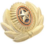 Distintivo del cappello delle insegne degli ufficiali dell'esercito sovietico Cocarde