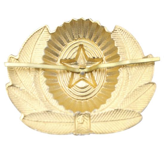 Insigne de chapeau d'officiers de l'armée soviétique Cocarde