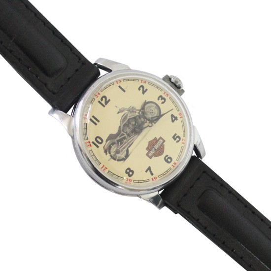 Montre-bracelet Molnija Soviet Biker avec Harley Davidson