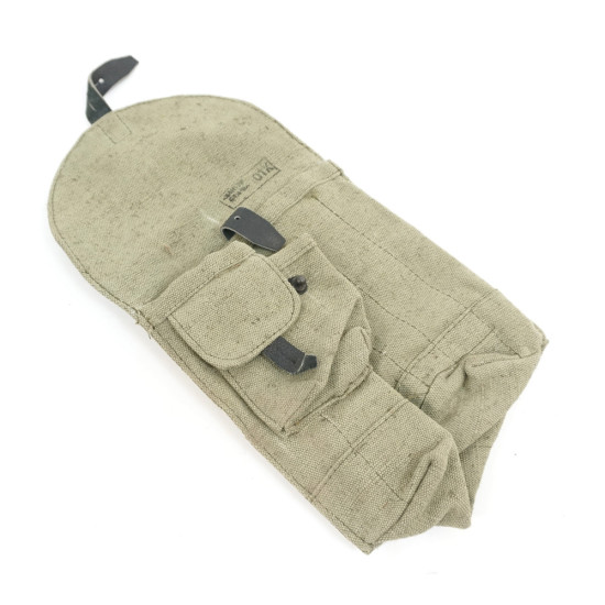 Soviet military AK magazine pouch bag 4 magazines