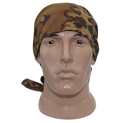 Máscara facial multipropósito táctico Desierto de camuflaje de camuflaje Airsoft Bandana