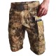 Pantalones cortos de entrenamiento de camuflaje táctico Python originales "Bars" Pantalones cortos de entretiempo militares del ejército ruso Ripstop