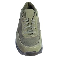 Zapatillas de deporte negras de nubuck de verano tácticas de cuero del ejército ruso