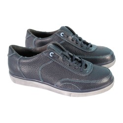 Women's tactical Summer blue Sneakers genuine leather trainers for females
