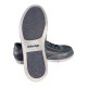 Zapatillas de deporte azules de verano tácticas para mujer, zapatillas de cuero genuino para mujer