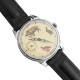 Molniya Hunters vintage Soviet wristwatch with Animals