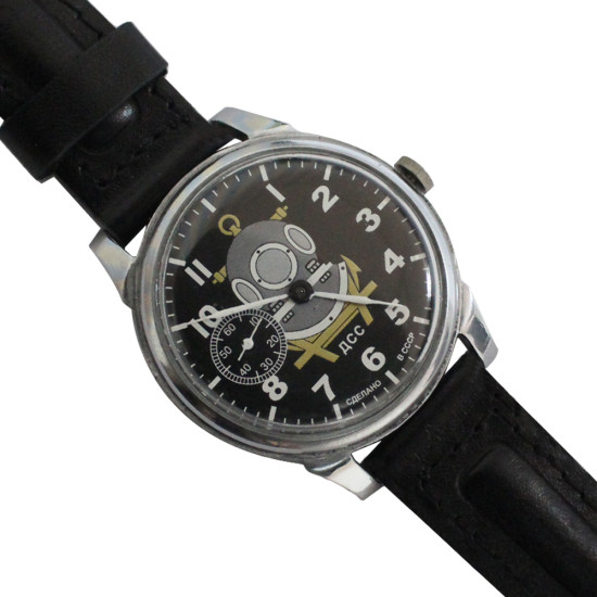 Réplica del reloj de pulsera secreto para buceadores de la Armada soviética DSS