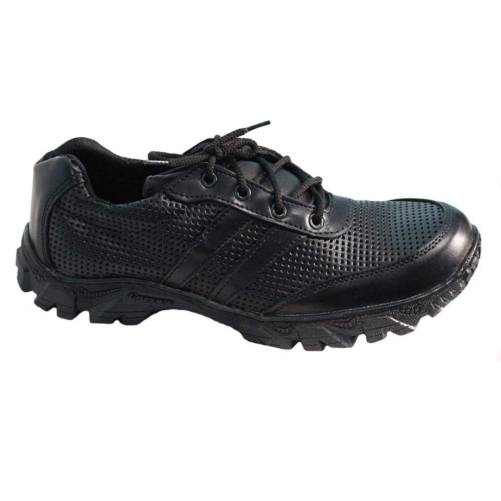 Zapatillas de deporte negras de nubuck de verano tácticas de cuero del  ejército ruso