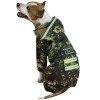Custom "Tactical dog suit" Custom frog camo uniform with hood Outdoor light-reflecting cotton pet clothing Dog clothing