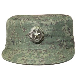 Gorra de píxel digital  de camuflaje táctico ruso Fuerzas especiales militares Sombrero de verano
