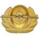 Coccarda del distintivo del cappello da parata della polizia sovietica