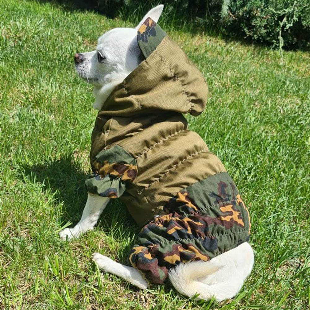 Montgomery Treinta Mexico Sudadera con capucha de camuflaje Gorka Partizan de lana táctica Original, ropa  para perros, chaqueta impermeable