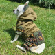 Original Tactical Fleece Gorka Partizan camo hoodie Dog wear Waterproof Custom dog jacket Warm Outdoor pet clothing