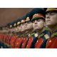 Guardia d'onore nazionale dell'esercito russo Set uniforme vintage originale dell'URSS