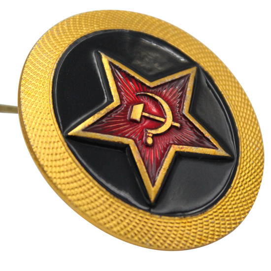 Soviet Army MARINES military insignia hat badge