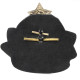 Admiral spun gold hat insignia cockade badge 