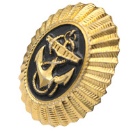 Insignia de sombrero MARINES de la URSS con ancla