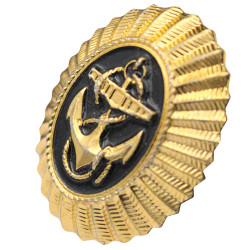 USSR MARINES hat badge with anchor