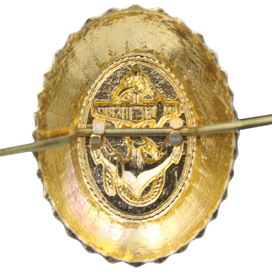 Distintivo del cappello dei MARINES dell'URSS con ancora