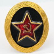 Soviet Army MARINES military insignia hat badge