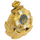 Military Ukrainian Navy hat insignia 