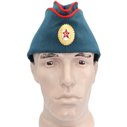 Officier de l'armée soviétique PILOTKA HAT casquette militaire verte casquette d'été russe