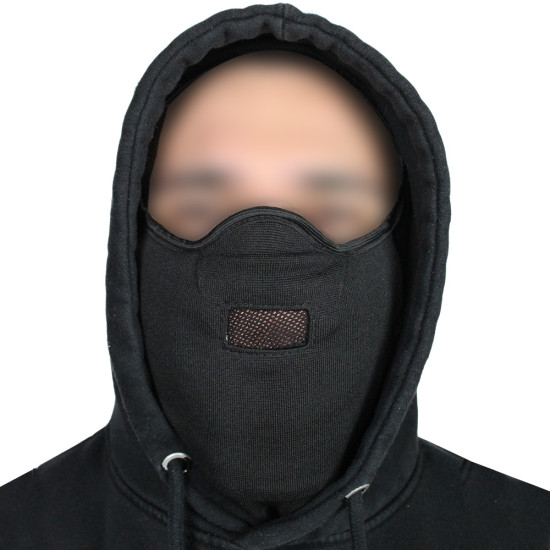 Máscara de esquí de invierno pasamontañas extra cálida protección de máscara facial táctica Airsoft