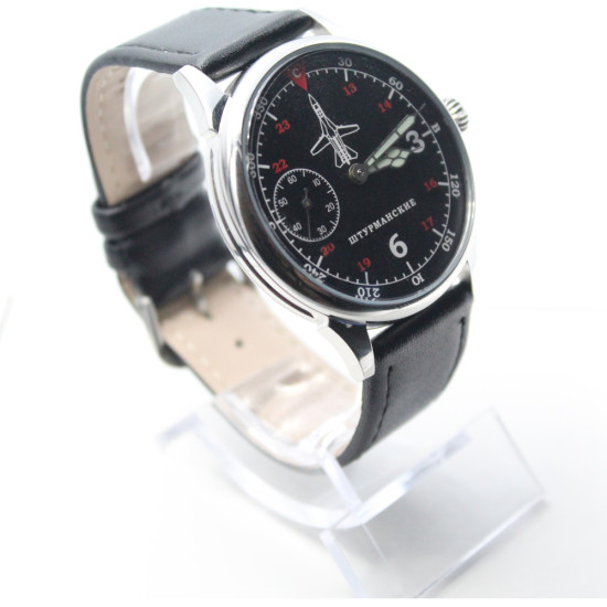 Montre-bracelet vintage Molnija Navy Aviation 