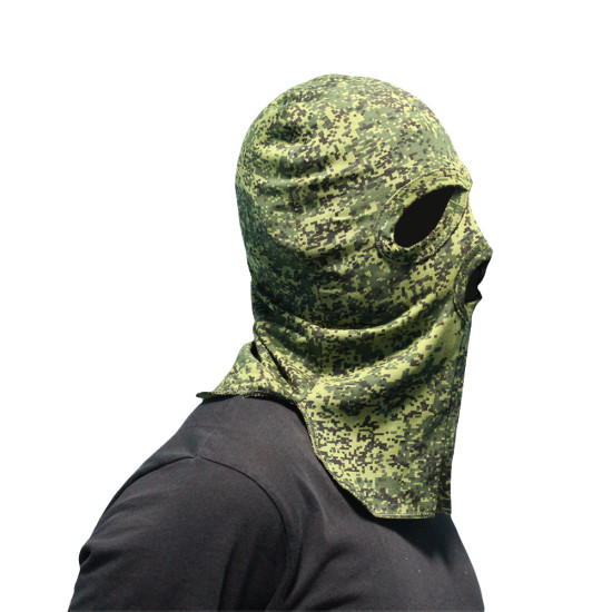 Maschera tattica di soft -soft per la faccia del cappuccio di balaclava digitale tattico