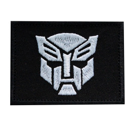 Transformers Emblem Logo Autobots Brodé Écusson Thermocollant / Velcro