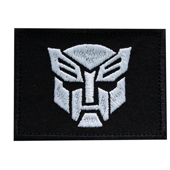 Transformers Emblem Autobots Logo Parche de velcro / termoadhesivo bordado