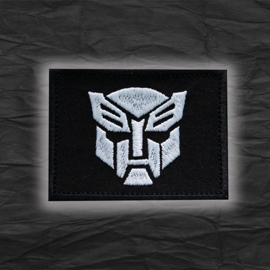 Transformers Emblem Autobots Logo Embroidered Iron-on / Velcro Patch