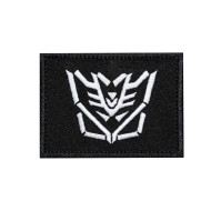 Decepticons Emblem Logo Transformers Patch Thermocollant / Velcro Brodé