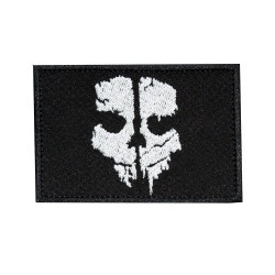 Parche de velcro / termoadhesivo bordado con el logotipo del juego Call of Duty: Ghosts