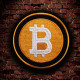 Bitcoin Cryptocurrency Logo Emblem Airsoft Patch termoadesiva / velcro ricamata