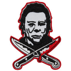 Halloween Mike Myers Movie Dead by Daylight Game Embroidered Iron-on / Velcro Patch