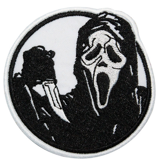 Scream Movie Dead by Daylight Game Patch brodé thermocollant / velcro