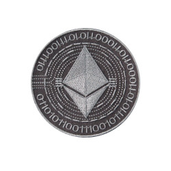 Ethereum Cryptocurrency Mining System Embroidered Iron-on / Velcro Patch