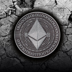 Ethereum Cryptocurrency Mining System Gestickter Aufbügel- / Klettverschluss