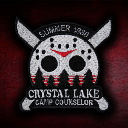 Jason Voorhees Friday the 13th Movie Patch thermocollant / velcro à manches brodées 2