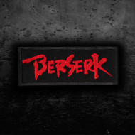 Parche de emblema de velcro / hierro bordado con logotipo de Anime Berserk