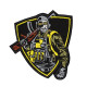 Airsoft Patriot Soldier Cosplay bordado hierro-en / parche de emblema de velcro