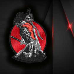 Sekiro: Shadows Die Twice ricamo Samurai ricamato gioco Patch Iron-on / Velcro 2