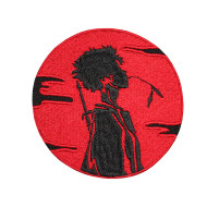 Patch Iron-on / Velcro per ricamo Champloo Anime Samurai