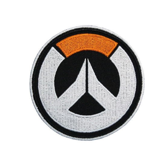 Parche termoadhesivo / con velcro bordado con el logotipo del juego Overwatch