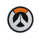 Patch thermocollant / velcro de broderie de logo de jeu Overwatch